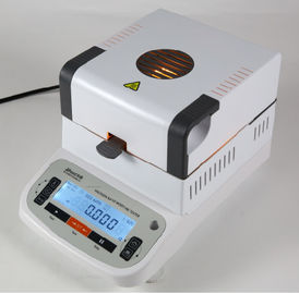 Lcd-Anzeigen-hohe Präzisions-Halogen-schnelles Feuchtigkeits-Hygrometer für Plastikgummi